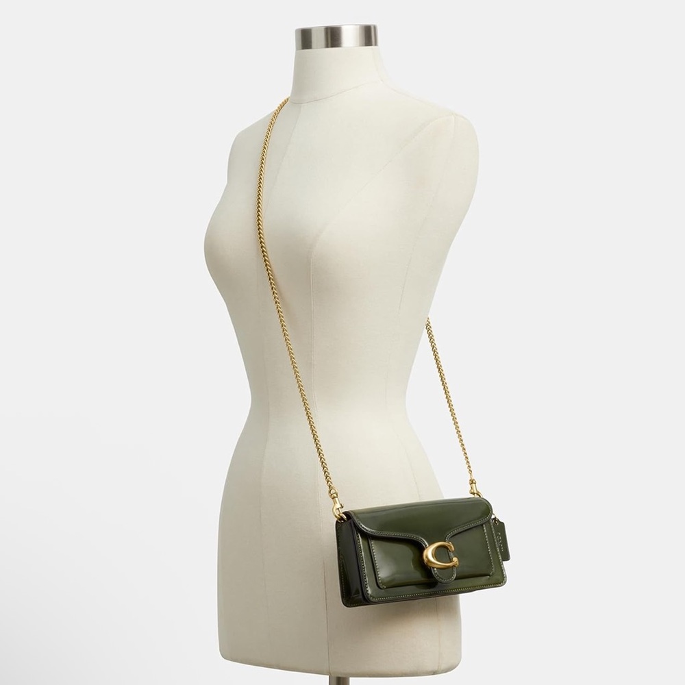 Coach Tabby Shoulder Bag 19 Olive Green Crossbody Purse - NWT - Picture 5 of 5